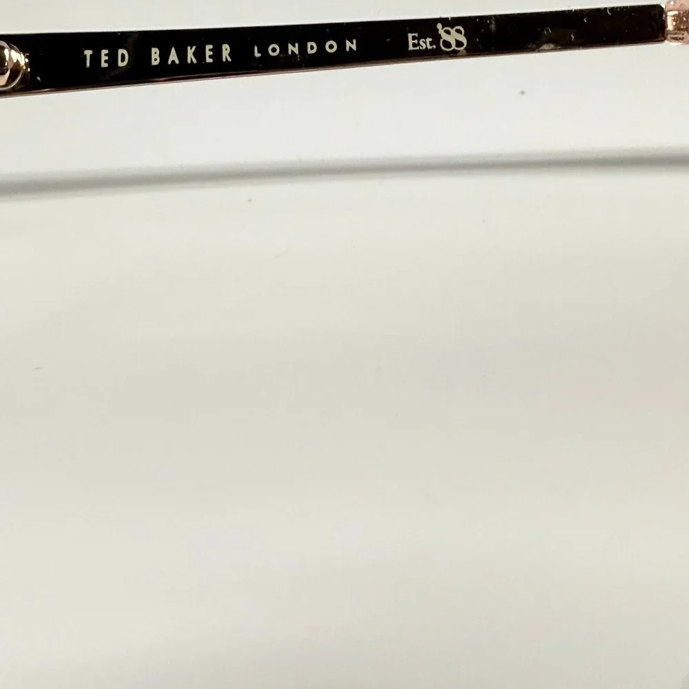 Ted Baker London B967 BLK Just Kidding Eyeglasses Black Rose Gold 48-16-130